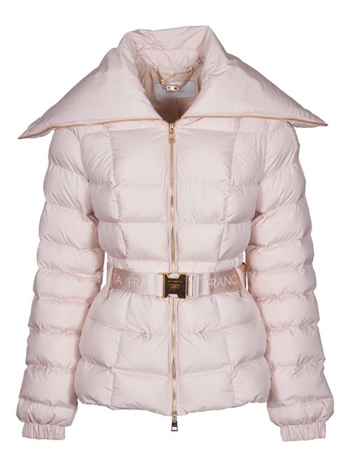 Latex padded jacket with wide collar ELISABETTA FRANCHI | PI76D46E2CI4